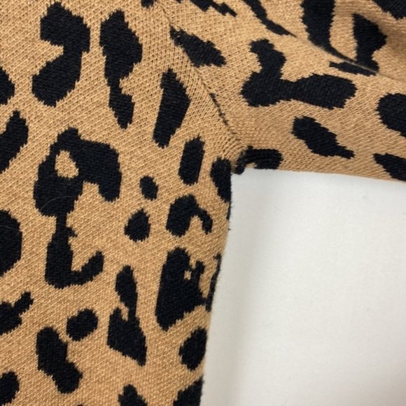J.Crew S Sophie Sweater Blazer Cardigan Animal Leopard Print - Picture 7 of 13